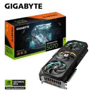 Grafična kartica GIGABYTE GeForce RTX 5070 GAMING OC 12G, 12GB GDDR7, PCI-E 5.0