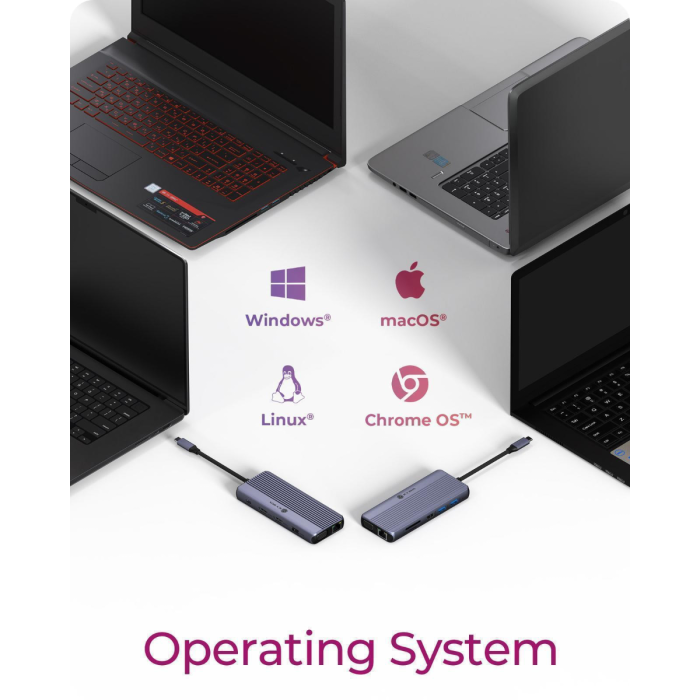 IcyBox IB-DK4062-CPD 12-v-1 DockingStation priklopna postaja s trojnim video priključkom - slika 6