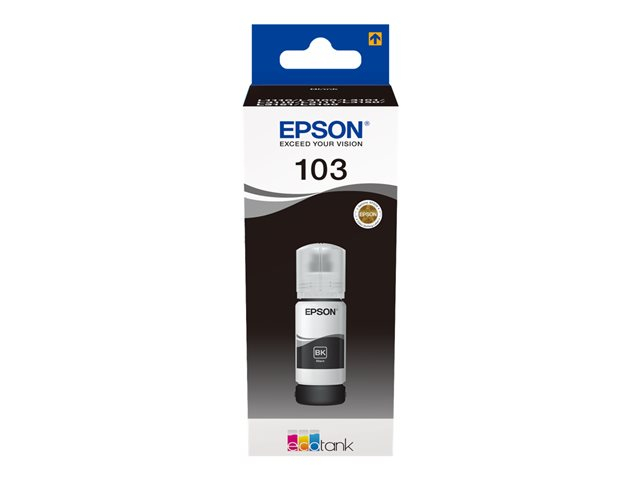 Epson 103 črnilo black 65ml za L1110, L3110, L3111, L3150, L3151, za 4500 strani