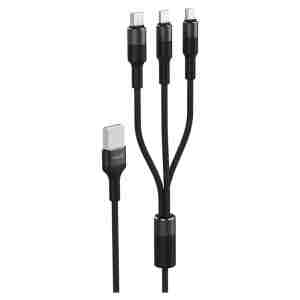 HAVIT kabel za polnjenje USB-A na Type C, Micro USB, Lightning, 1.2M