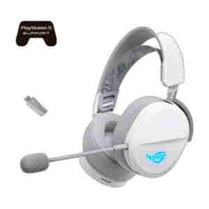 Slušalke ASUS ROG Pelta Wireless, Bluetooth, bele