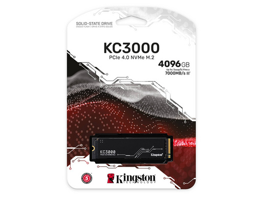 SSD 4TB M.2 80mm PCI-e 4.0 x4 NVMe, Kingston KC3000 (SKC3000D/4096G) - slika 3