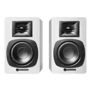 Zvočniki Audio-Technica AT-SP3X, Bookshelf, RCA, Bluetooth 5.3, Beli