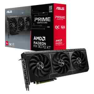 ASUS grafična kartica Prime Radeon RX 9070 XT OC, 16GB GDDR6, PCI-E 5.0 PRIME-RX9070XT-O16G