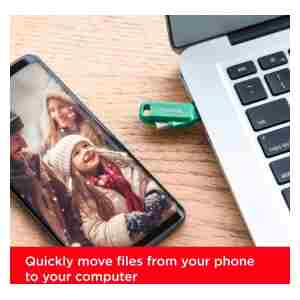 SanDisk USB 128GB Ultra Dual Drive Go USB Type-C 400MB/s-zelen