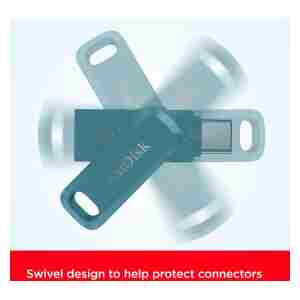 SanDisk USB 256GB Ultra Dual Drive Go USB Type-C 400MB/s moder