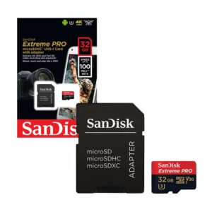 SanDisk 32GB Extreme Pro Micro SDHC A1 Class10 V30 UHS-I U3 spominska kartica
