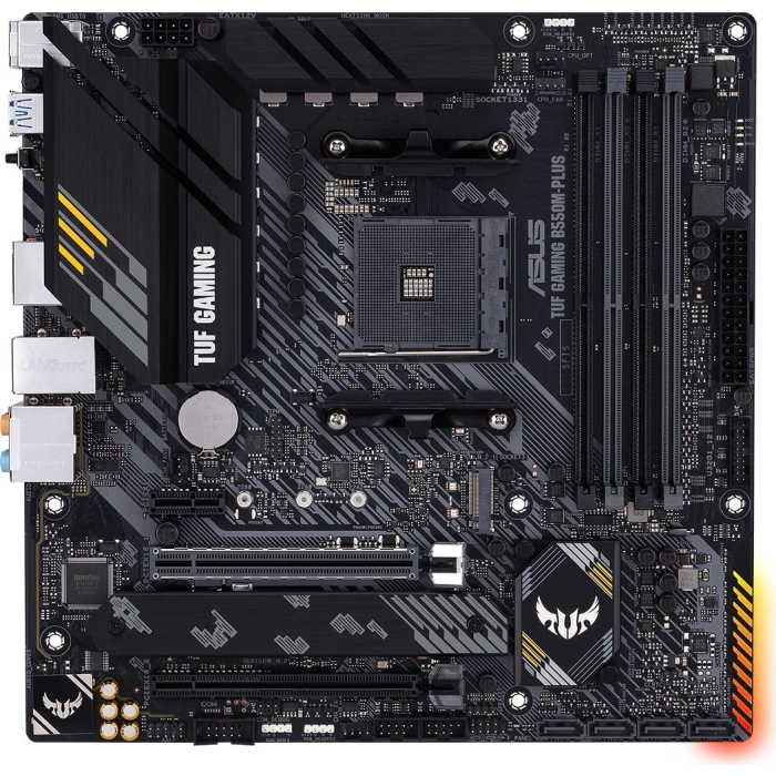 ASUS TUF GAMING B550M-PLUS, DDR4, SATA3, USB3.2Gen2, DP, 2.5Gb, AM4 mATX - slika 2