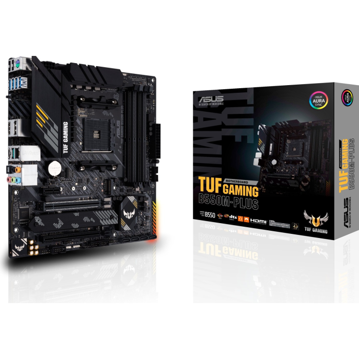 ASUS TUF GAMING B550M-PLUS, DDR4, SATA3, USB3.2Gen2, DP, 2.5Gb, AM4 mATX - slika 4