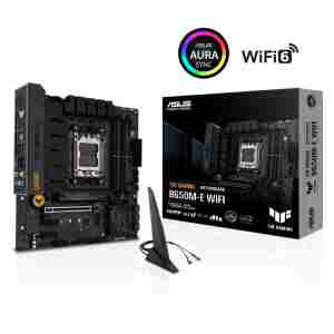 ASUS TUF GAMING B650M-E WIFI, DDR5, SATA3, USB3.2Gen2, DP, 2.5GbE, AM5 mATX
