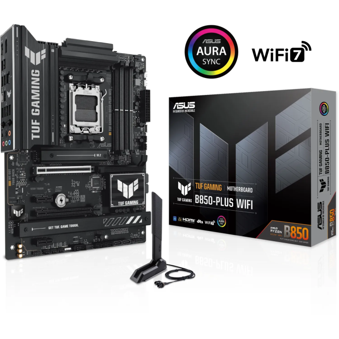 ASUS TUF GAMING B850-PLUS WIFI, DDR5, SATA3, USB3.2Gen2x2, DP, 2.5GbE, WiFi 7, AM5 ATX - slika 4