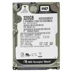 WD 320 GB WD3200BEKT