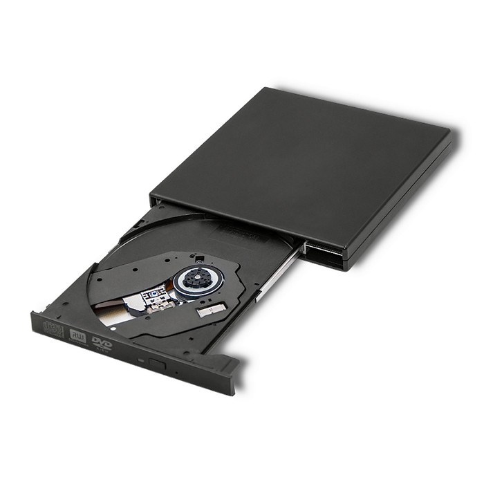 Qoltec 51858 zunanji DVD-RW snemalnik USB 2.0 črn - slika 6