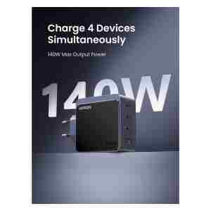 Ugreen Nexode S 140W 3x USB-C + 1x USB-A polnilec