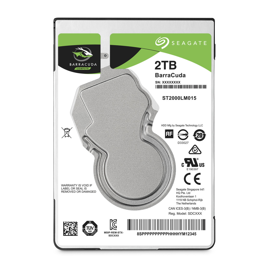 Trdi disk 2.5" 2TB SATA3 - 5400/128MB 7mm Seagate Barracuda - slika 4