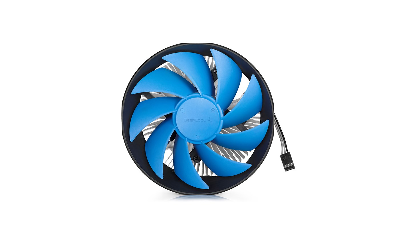 DeepCool Gamma Archer Processor Air cooler 12 cm Aluminium, Black, Blue 1 pc(s) - slika 7