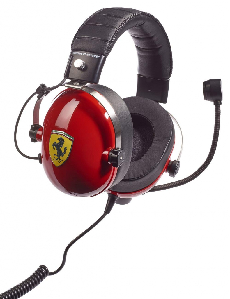 THRUSTMASTER T.RACING SCUDERIA FERRARI EDITION GAMING HEADSET MULTIFORMAT - slika 4
