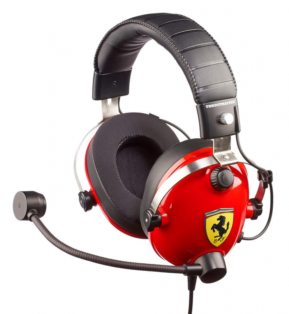 THRUSTMASTER T.RACING SCUDERIA FERRARI EDITION GAMING HEADSET MULTIFORMAT - slika 5
