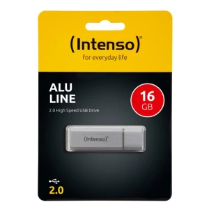 Intenso 16GB Alu Line USB 2.0 spominski ključek - Srebrn