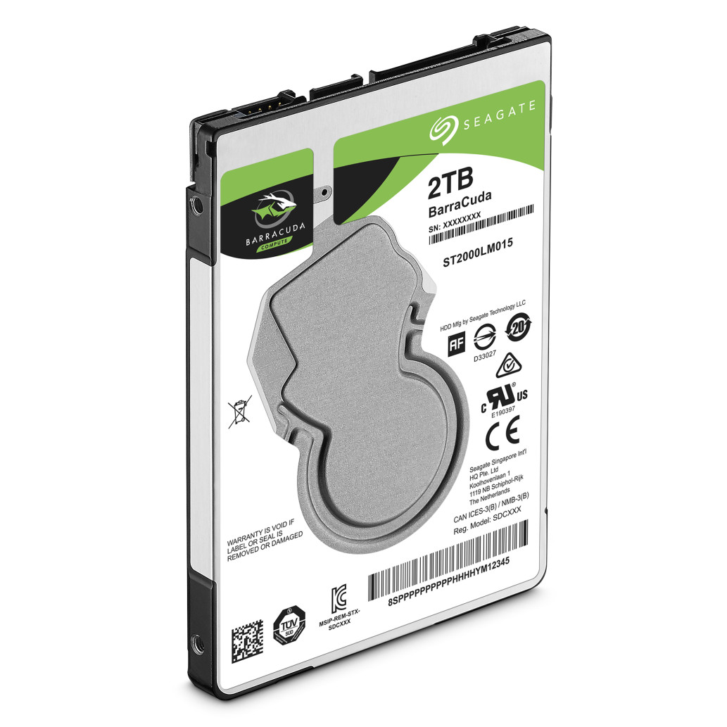 Trdi disk 2.5" 2TB SATA3 - 5400/128MB 7mm Seagate Barracuda - slika 2
