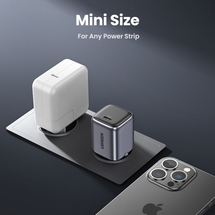 Ugreen Nexode 20W USB C Polnilnik GaN II PD 3.0 - slika 3