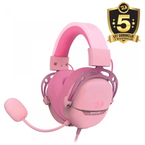 REDRAGON AURORA H376PP ŽIČNE SLUŠALKE ROZA BARVE