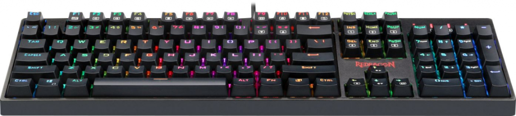 REDRAGON SURARA K582 RGB MEHANSKA TIPKOVNICA, RDEČA STIKALA - slika 2