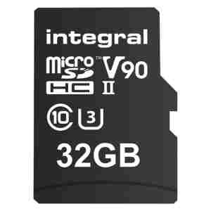 Integral 32GB microSDHC 280-240MB/s UHS-II V90