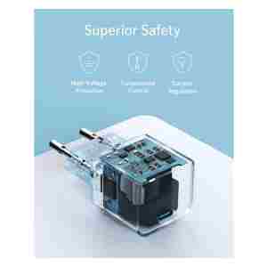 Anker Powerport III 20W USB-C stenski polnilec