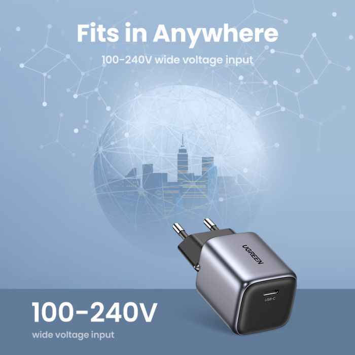 Ugreen Nexode 20W USB C Polnilnik GaN II PD 3.0 - slika 5