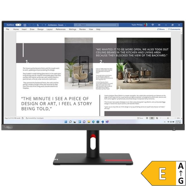 LENOVO ThinkVision S27i-30 27"