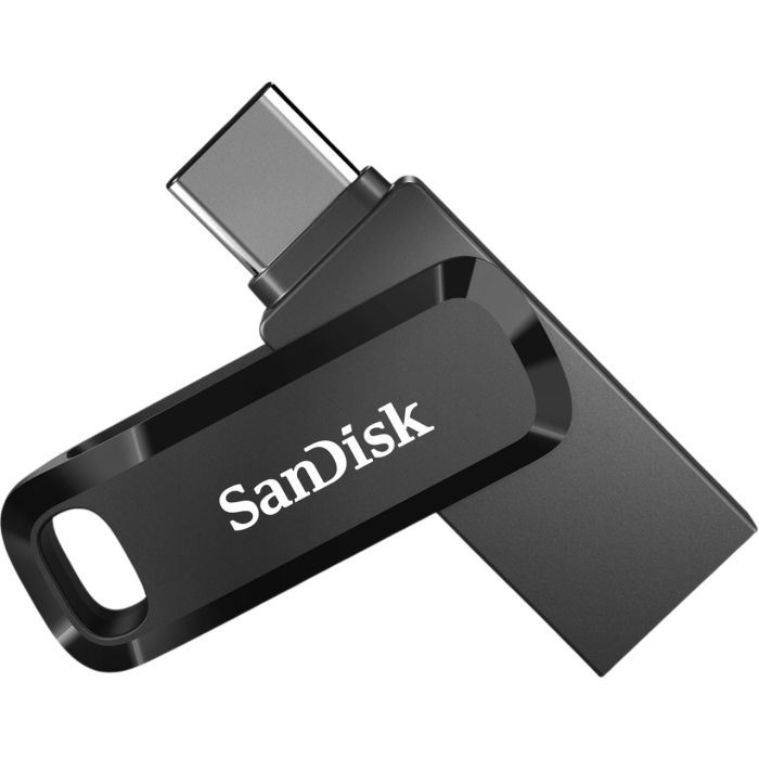 SanDisk 256GB Ultra Dual Drive Go USB-C/A 3.2 USB ključ (črn) - slika 6