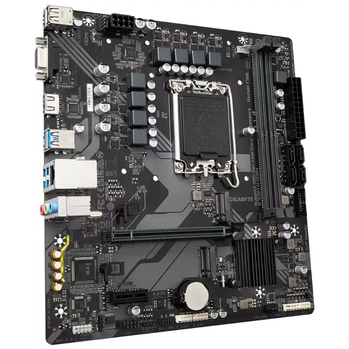 GIGABYTE B760M H DDR4, DDR4, SATA3, USB3.2Gen1, HDMI, LGA1700 mATX - slika 4