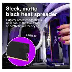 Crucial Pro 32GB Kit (2x16GB) DDR5-6000 UDIMM CL48, 1.1V