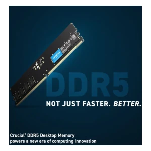 Crucial 32GB DDR5-4800 UDIMM PC5-38400 CL40, 1.1V