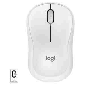 Miš brezžična Logitech M240 4000DPI silent bela (910-007120)