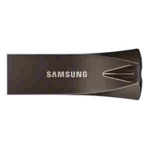 Spominski ključek 128GB USB 3.1 Samsung Bar Plus 400MB/s kovinski brez pokrovčka siv (MUF-128BE4/APC)
