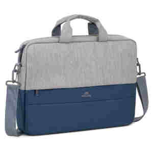 Torba za notesnik 39,6 cm (15,6") RivaCase sivo/modra (7532_GREY DARK BLUE)
