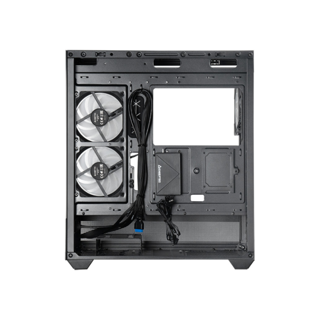 Ohišje Chieftec GT-01B-OP ATX - črna RGB - slika 2