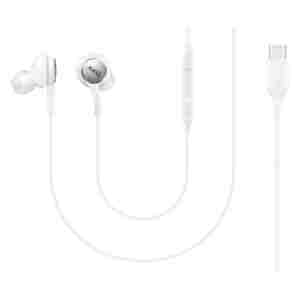 Slušalke žične ušesne USB-C Samsung AKG bele (EO-IC100BWE)