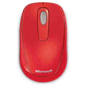 Miš brezžična Microsoft Mobile 1000 1000DPI rdeča (2CF-00040)