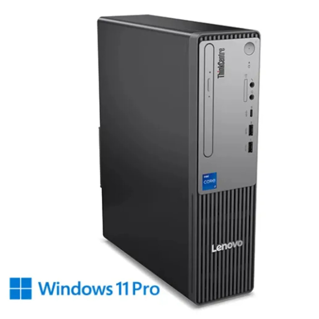 Računalnik Lenovo SFF ThinkCentre 50s neo i5-14400/B760/16GB-DDR5/512GB/Intel 730 VGA HDMI DP /BT WiFi RJ45/180W-85%/Win11Pro siva Logitech K120 12XF002JMX