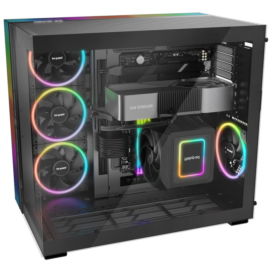 Ohišje Bequiet Light Base 900 FX Big Tower ATX - črna RGB - slika 3
