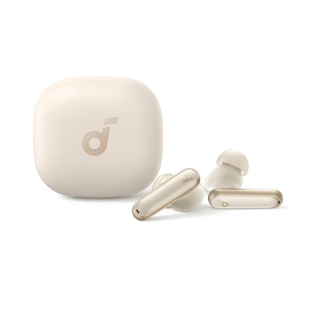 Slušalke brezžične Anker ušesne z mikrofonom BT Soundcore P40i bele ANC (A3955G21) - slika 4