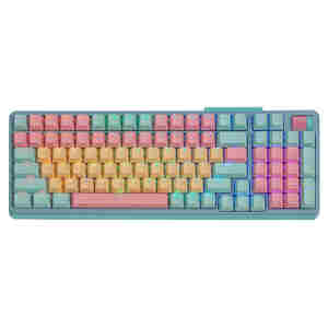 Tipkovnica Bluetooth Cooler Master MK770 Wireless US | zelena RGB Kailh Box V2 Red, PBT (MK-770-MCKR1-US)