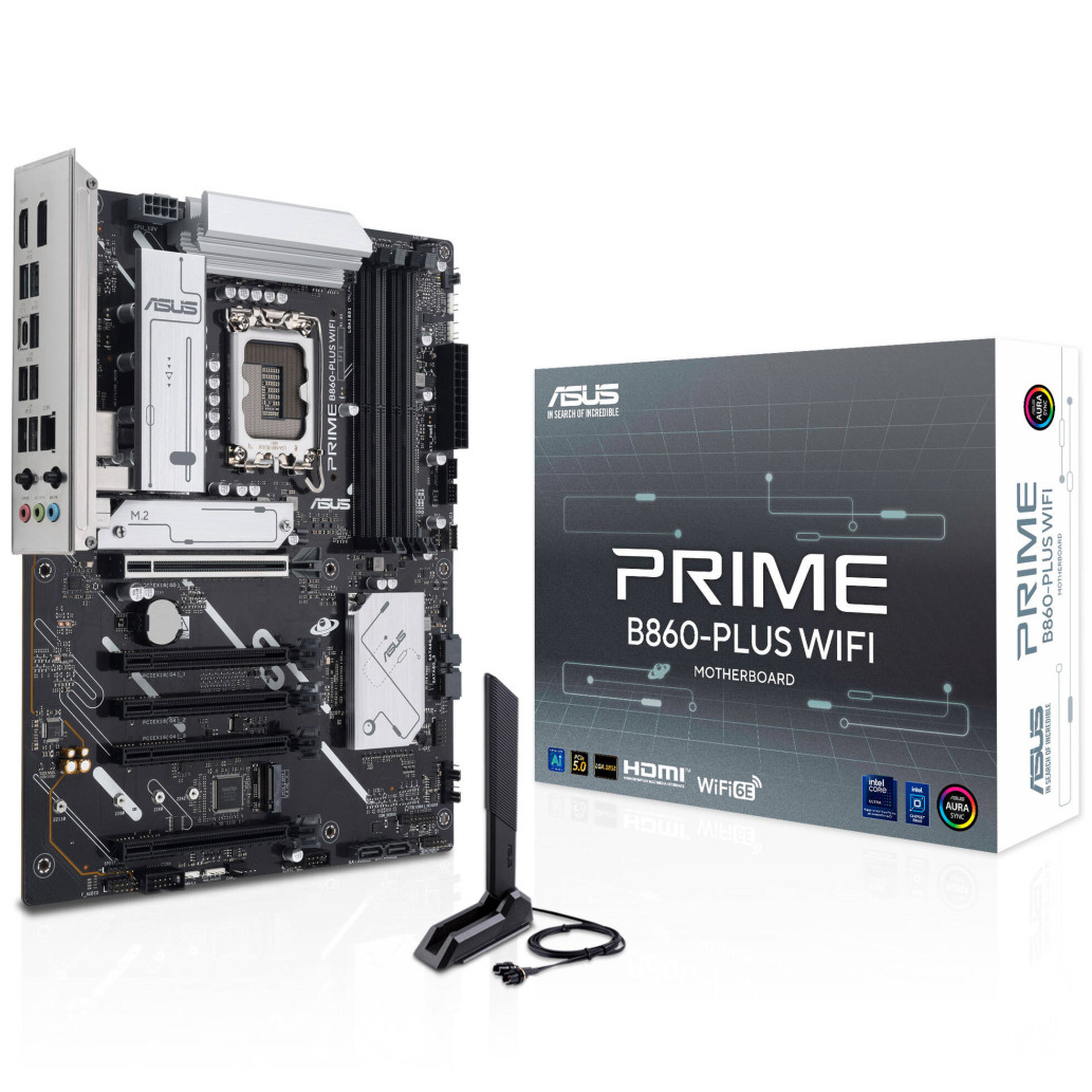 Osnovna plošča LGA1851 Asus Prime B860-Plus WiFi ATX HDMI DP