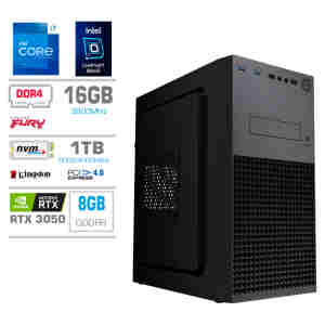 Računalnik MEGA MT S4 i7-13700F/RTX3050-8GB/16GB/1TB-4.0/450W/Brez OS
