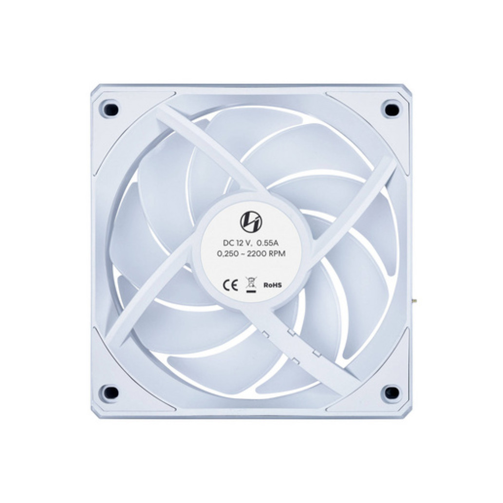 Ventilator Lian-Li Uni Fan CL Wireless 120mm bela ARGB - slika 3