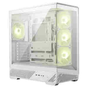 Ohišje MSI MAG Pano 130R PZ microATX - bela RGB