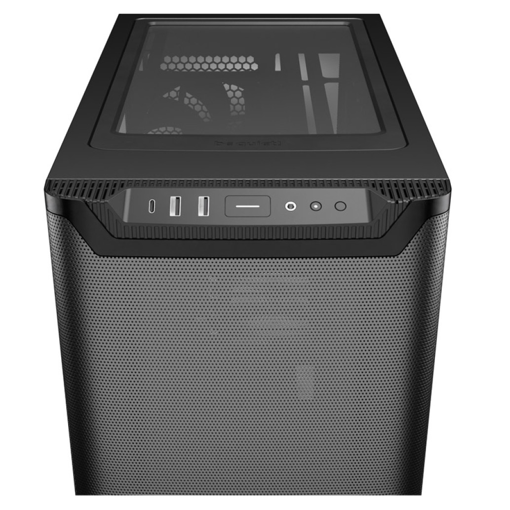 Ohišje be quiet! Pure Base 501 Airflow MidiATX - črna - slika 2